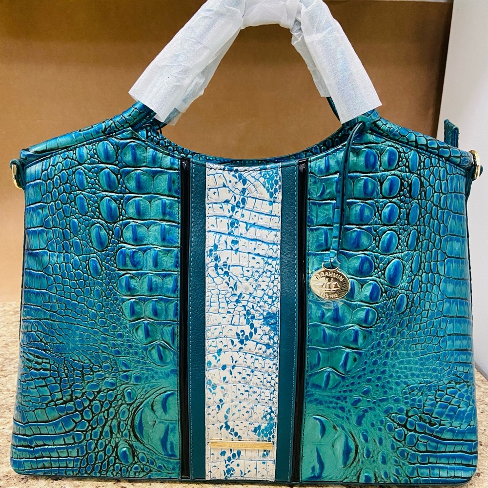 Brahmin Peacock Shimmer ELAINE